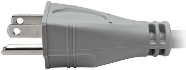 Alt view image 3 of 7 - Tripp Lite 15ft Hospital Medical Power Extension Cord 5-15P 5-15R 13A Gray