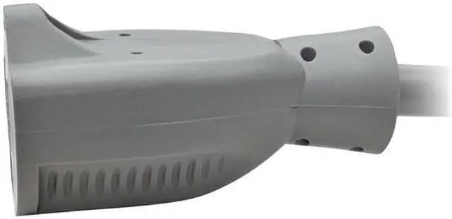 Alt view image 5 of 6 - Tripp Lite 15ft Hospital Medical Power Extension Cord 5-15P 5-15R 15A Gray