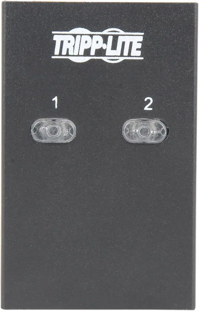 Alt view image 3 of 7 - Tripp Lite 2-Port USB Hi-Speed Sharing Switch for Printer/ Scanner /Other
