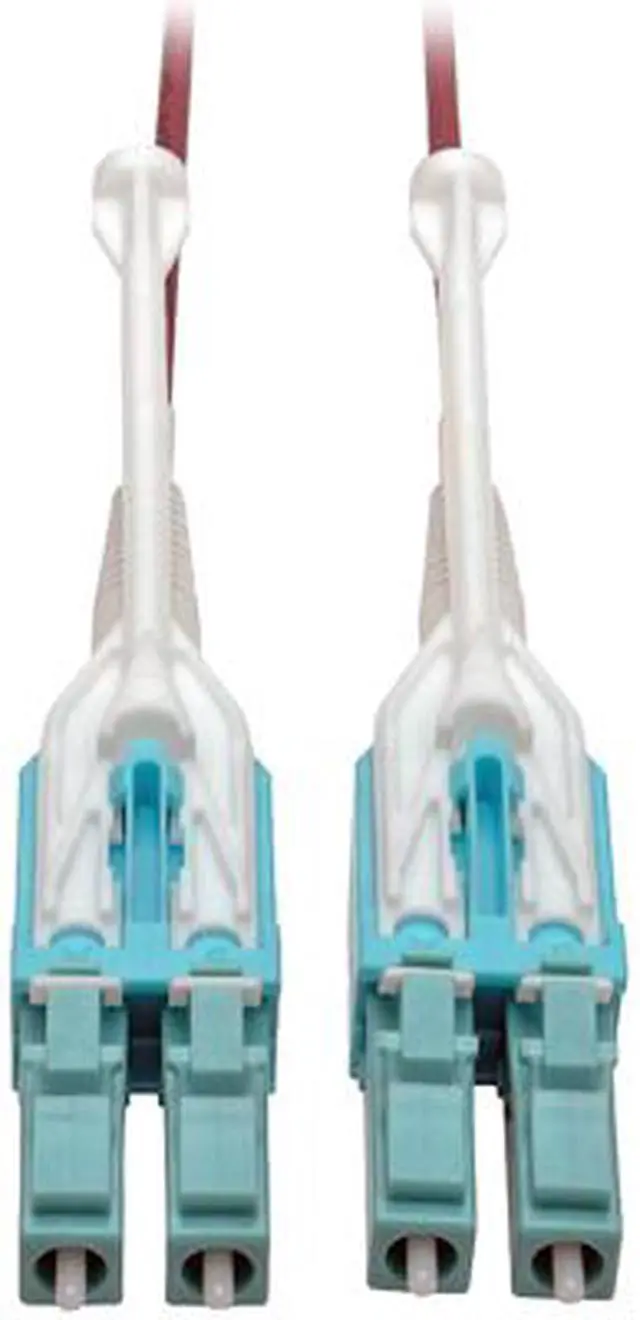 Alt view image 3 of 7 - Tripp Lite 4M 10Gb Duplex Multimode Fiber Patch Cable 50/125 OM4 LC/LC LSZH