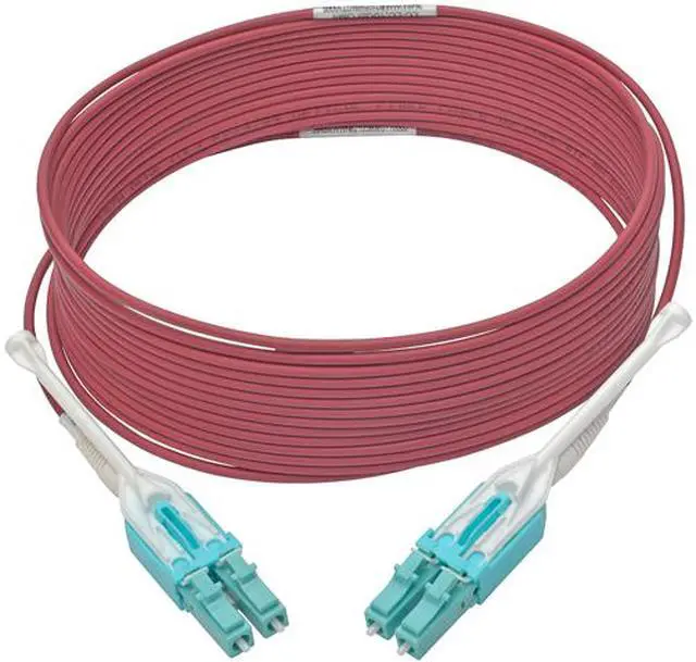 Main image of Tripp Lite 5M 10Gb Duplex Multimode Fiber Patch Cable 50/125 OM4 LC/LC LSZH