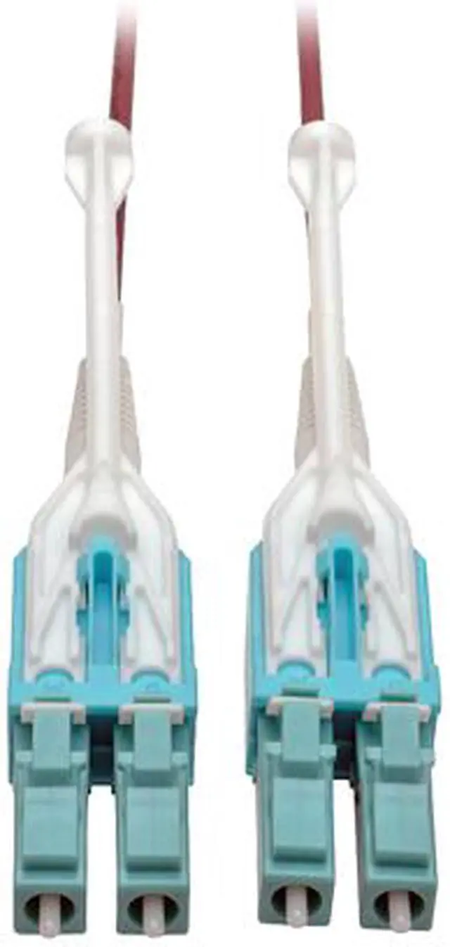 Alt view image 3 of 7 - Tripp Lite 5M 10Gb Duplex Multimode Fiber Patch Cable 50/125 OM4 LC/LC LSZH