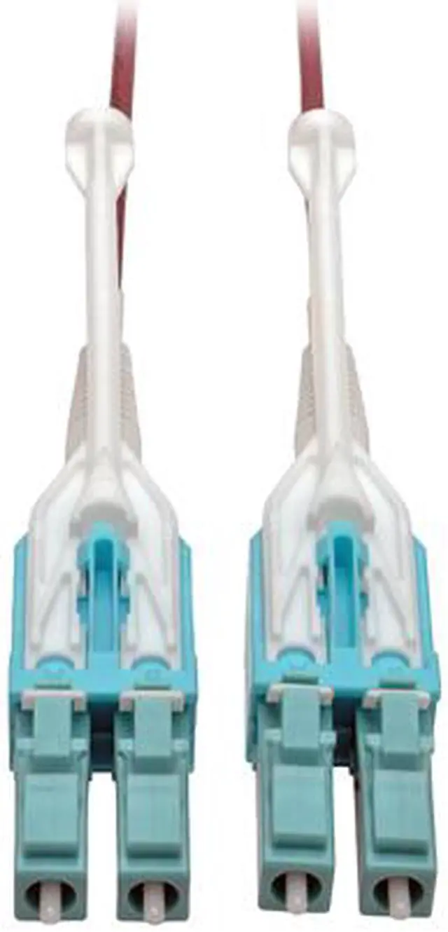 Alt view image 3 of 7 - Tripp Lite 6M 10Gb Duplex Multimode Fiber Patch Cable 50/125 OM4 LC/LC LSZH