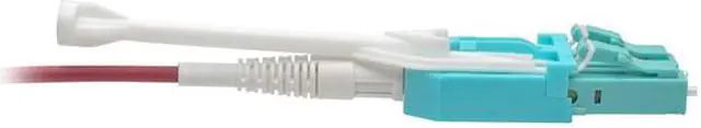 Alt view image 5 of 7 - Tripp Lite 7M 10Gb Duplex Multimode Fiber Patch Cable 50/125 OM4 LC/LC LSZH