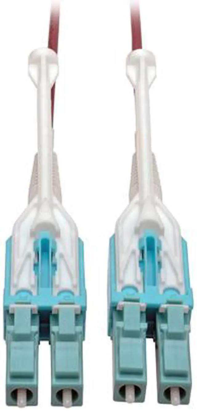 Alt view image 3 of 7 - Tripp Lite 7M 10Gb Duplex Multimode Fiber Patch Cable 50/125 OM4 LC/LC LSZH