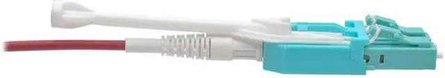 Alt view image 4 of 7 - Tripp Lite 8M 10Gb Duplex Multimode Fiber Patch Cable 50/125 OM4 LC/LC LSZH