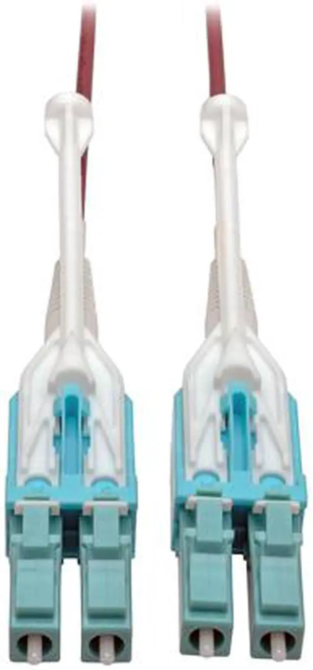 Alt view image 3 of 7 - Tripp Lite 10M 10Gb Duplex Multimode Fiber Patch Cable 50/125 OM4 LC/LC 33'