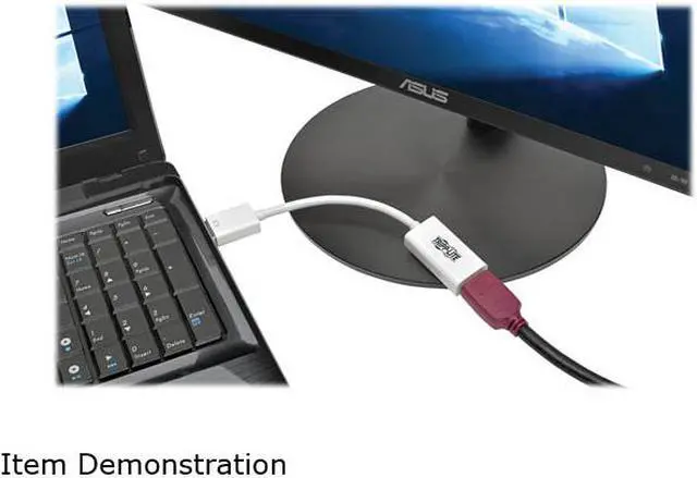 Alt view image 5 of 5 - Tripp Lite DisplayPort to HDMI Active Adapter Converter M/F UHD 4K @ 60Hz