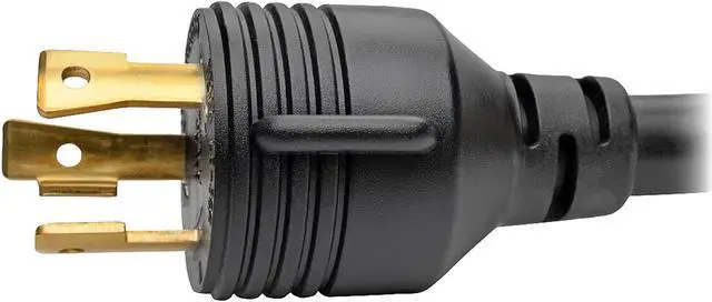 Alt view image 4 of 7 - Tripp Lite 15 ft. Heavy Duty Power Extension Cord 30A 10 AWG L5-30P L5-30R (P046-015-LL-30A)