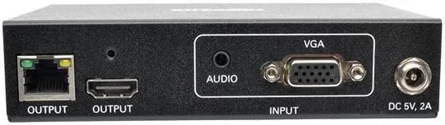 Alt view image 2 of 4 - Tripp Lite VGA Over IP Transmitter/ Extender w/ RS-232 Serial, IR Control TAA (B160-001-VSI)