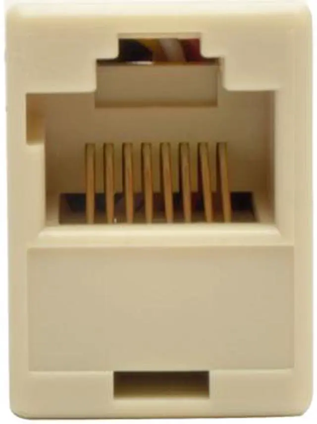 Alt view image 2 of 4 - Tripp Lite Telephone Straight-Through Modular In-Line Coupler (RJ45 F/F), 10 Pack