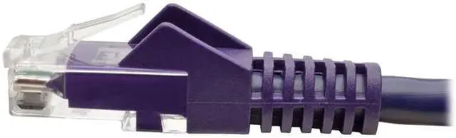Alt view image 3 of 4 - Tripp Lite 20ft Cat6 Gigabit Snagless Molded Patch Cable RJ45 M/M Purple 20'