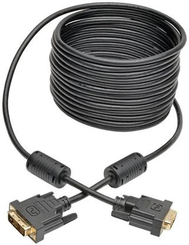 Alt view image 5 of 5 - Tripp Lite DVI-D to DVI-D Single-Link TMDS Monitor Cable M/M 1080p 20 ft. (P561-020)