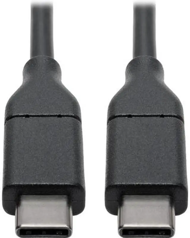 Main image of Tripp Lite USB 2.0 USB-C Hi-Speed Cable w/ 5A Rating 20V M/M USB Type-C 3 ft. (U040-003-C-5A)