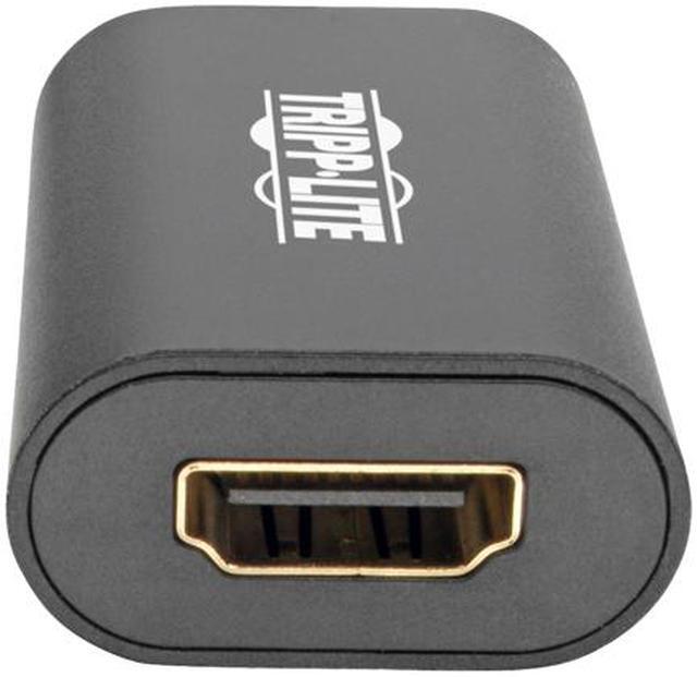 Alt view image 3 of 5 - Tripp Lite U444-06N-HD4K6B USB-C to HDMI 4K External Video Adapter (M/F), Thunderbolt 3 Compatible, 4K x 2K (4096 x 2160) @ 60 Hz, 6 in.