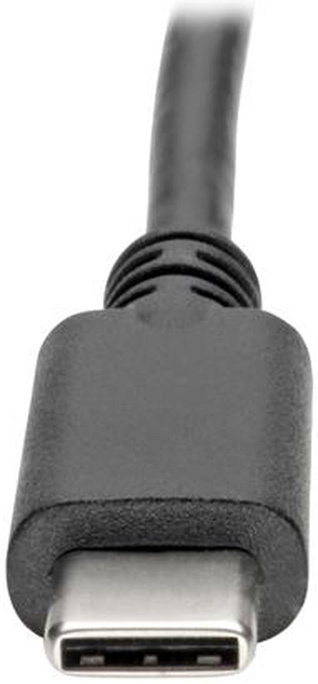 Alt view image 4 of 5 - Tripp Lite U444-06N-HD4K6B USB-C to HDMI 4K External Video Adapter (M/F), Thunderbolt 3 Compatible, 4K x 2K (4096 x 2160) @ 60 Hz, 6 in.