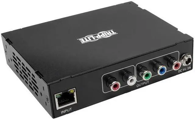 Alt view image 2 of 5 - Tripp Lite RGB Component Video Over Cat5 Cat6 IP Extender Receiver TAA (B160-100-CSI)