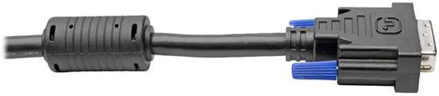 Alt view image 3 of 5 - Tripp Lite DVI-I Dual Link Digital Analog Monitor Cable M/M 1080p 10ft 10' (P560-010-DLI)