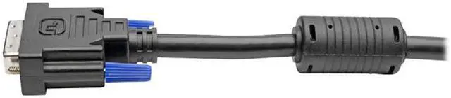 Alt view image 4 of 5 - Tripp Lite DVI-I Dual Link Digital Analog Monitor Cable M/M 1080p 10ft 10' (P560-010-DLI)