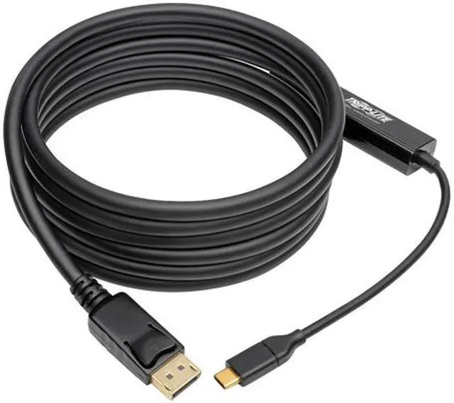 Alt view image 7 of 8 - Tripp Lite USB C to DisplayPort 4K Adapter Cable USB Type C to DP M/M 10ft (U444-010-DP)