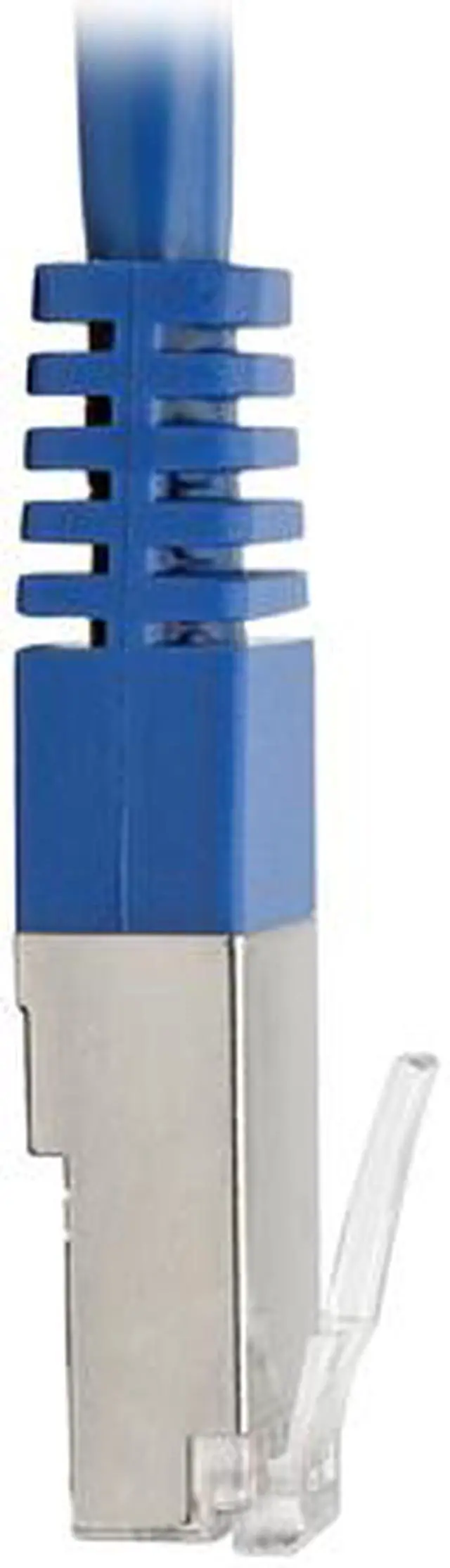Alt view image 4 of 4 - Tripp Lite Cat5e Molded Shielded Patch Cable STP RJ45 M/M 350 Mhz Blue 3ft (N105-003-BL)
