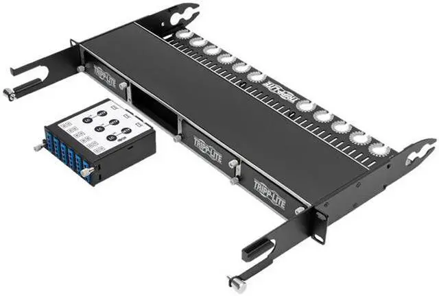 Alt view image 4 of 6 - Tripp Lite 40/100GB to 10GB Breakout Cassette MTP/MPO to LC for N484 Chassis (N484-3M8L12S)