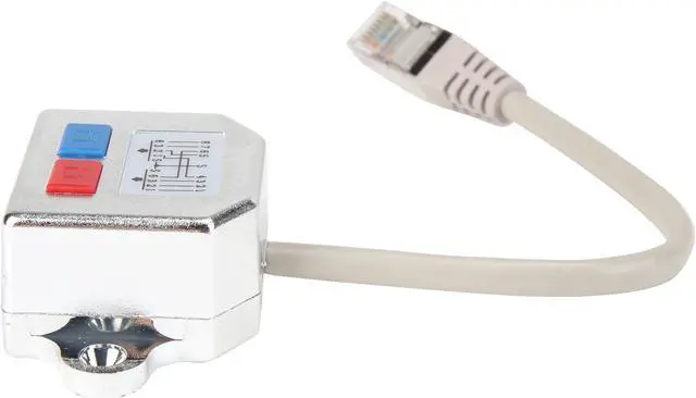Alt view image 6 of 6 - Tripp Lite RJ45 Splitter Adapter Cable 10/100 Ethernet Cat5/Cat5e M/2xF 6in (N035-001)