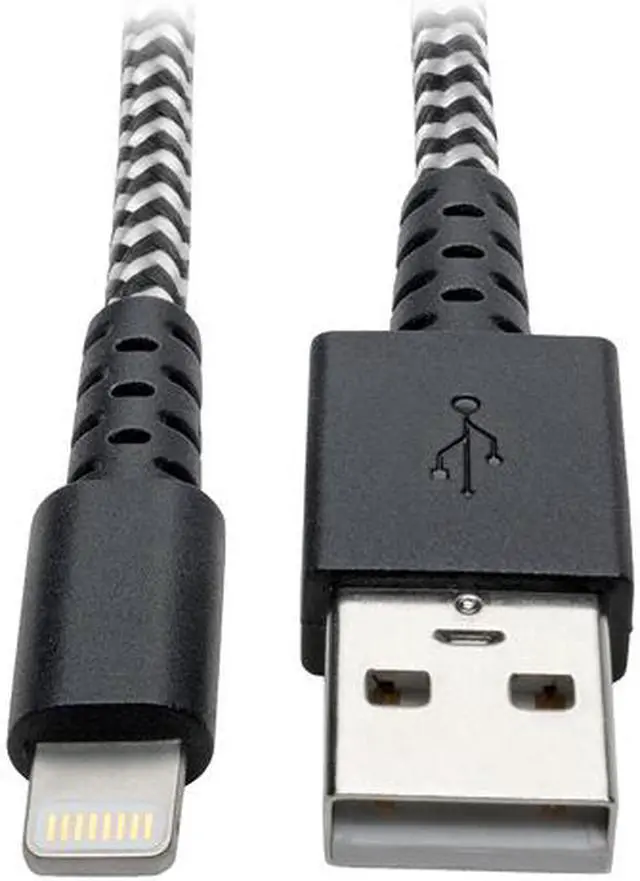 Main image of Tripp Lite Heavy Duty Lightning to USB Sync / Charge Apple iPhone iPad 3ft (M100-003-HD)