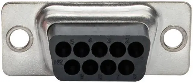 Alt view image 8 of 8 - Tripp Lite DB9 to RJ45 Modular Serial Adapter M/F RS-232 RS-422 RS-485 (P440-89FM)