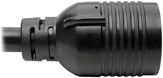Alt view image 4 of 7 - Tripp Lite L6-30P to L6-30R Heavy-Duty Extension Cord - 30A, 250V, 10 AWG, 14 ft., Black (P041-014)