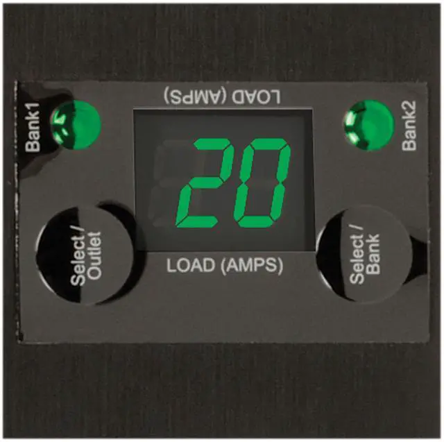 Alt view image 3 of 7 - Tripp Lite 1.9 kW Single-Phase Switched PDU, LX Platform, Outlet Monitoring, 120V Outlets (24 x NEMA 5-15/20R), L5-20P Plug, 0U, TAA (PDUMVR20NETLX)