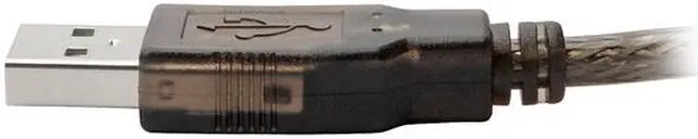 Alt view image 7 of 7 - Tripp Lite USB-A to USB-B Active Repeater Printer Cable M/M 30ft 30' (U042-030)