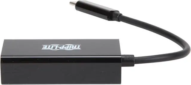 Alt view image 6 of 6 - Tripp Lite USB C to Gigabit Ethernet Adapter USB Type C to Gbe 10/100/1000 (U436-06N-GB)