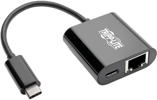 Main image of Tripp Lite USB C to Gigabit Ethernet Adapter USB Type C to Gbe PD Charging (U436-06N-GB-C)