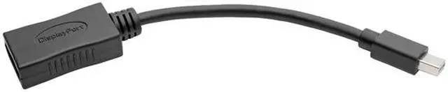 Alt view image 3 of 7 - Tripp Lite Mini DisplayPort to DisplayPort Adapter 4K @ 60Hz mDP to DP 6in (P139-06N-DP4K6B)