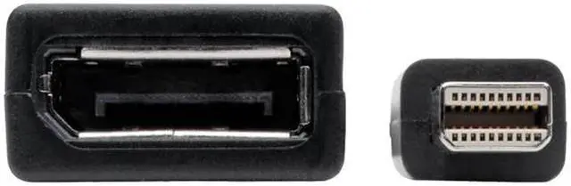 Alt view image 4 of 7 - Tripp Lite Mini DisplayPort to DisplayPort Adapter 4K @ 60Hz mDP to DP 6in (P139-06N-DP4K6B)