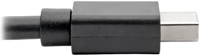 Alt view image 7 of 7 - Tripp Lite Mini DisplayPort to DisplayPort Adapter 4K @ 60Hz mDP to DP 6in (P139-06N-DP4K6B)