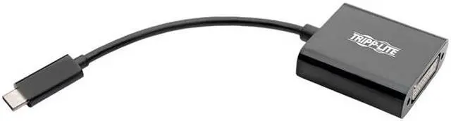 Alt view image 2 of 5 - Tripp Lite USB C to DVI Adapter Converter 1080P M/F Black USB Type C to DVI (U444-06N-DVIBAM)