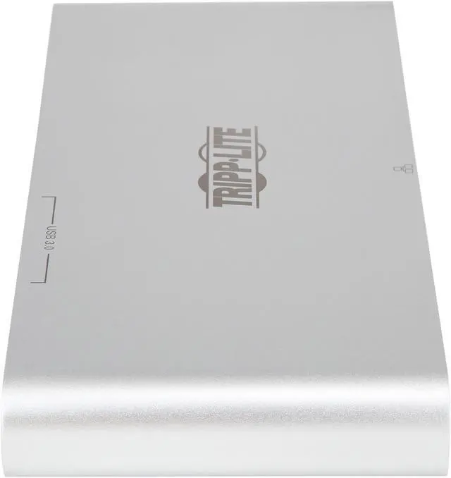 Alt view image 4 of 5 - Tripp Lite USB C Docking Station w/USB Hub HDMI VGA DP Gbe PD Charging 4K (U442-DOCK4-S)