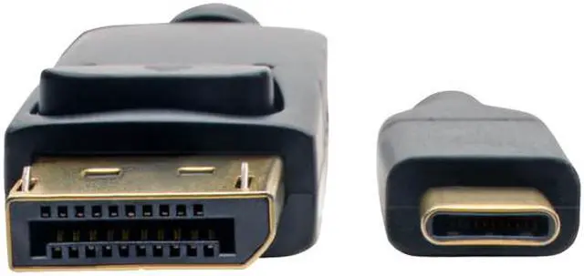 Alt view image 2 of 8 - Tripp Lite USB C to DisplayPort 4k Adapter Cable USB Type C to DP M/M 3ft (U444-003-DP)