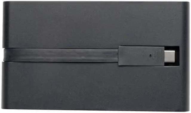 Alt view image 5 of 6 - Tripp Lite USB C Docking Station HDMI VGA GbE PD Charging USB Hub 4K Black (U442-DOCK3-B)