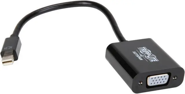 Alt view image 2 of 3 - Tripp Lite Mini DisplayPort 1.2 to VGA Adapter Active 1080p Black mDP to VGA (P137-06N-VGAV2B)