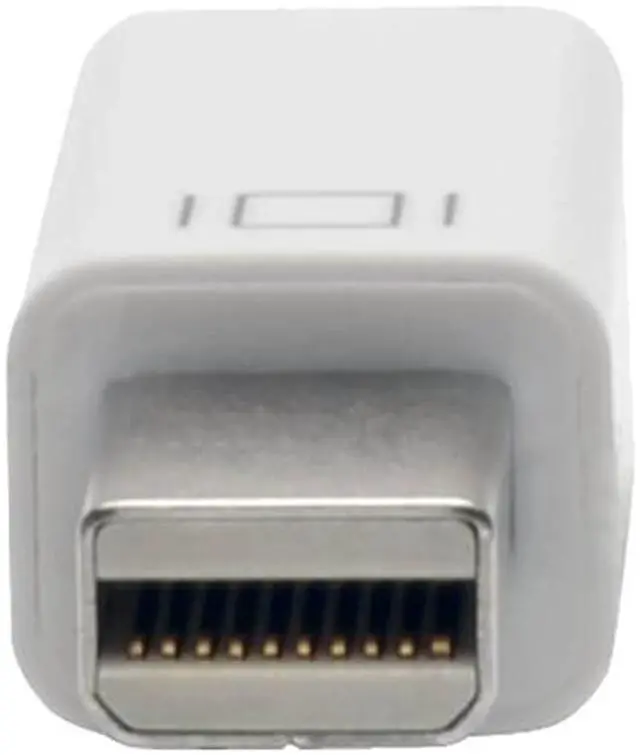 Alt view image 10 of 13 - Tripp Lite Mini DisplayPort to VGA/DVI/HDMI Adapter Converter mDP 6in White (P137-06N-HDVW)