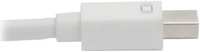 Alt view image 12 of 13 - Tripp Lite Mini DisplayPort to VGA/DVI/HDMI Adapter Converter mDP 6in White (P137-06N-HDVW)