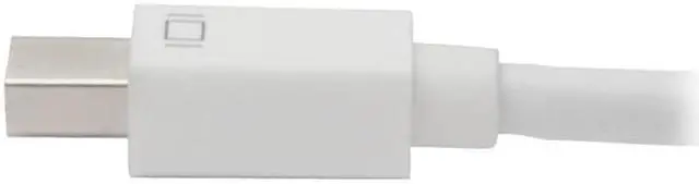 Alt view image 13 of 13 - Tripp Lite Mini DisplayPort to VGA/DVI/HDMI Adapter Converter mDP 6in White (P137-06N-HDVW)