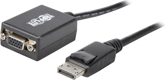 Main image of Tripp Lite DisplayPort to VGA Adapter Converter Active DP to VGA M/F 1ft 1' (P134-001-VGA)