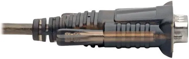Alt view image 5 of 8 - Tripp Lite FTDI USB to Serial RS-232 Adapter Cable w/ COM Retention M/M 5ft (U209-005-COM)