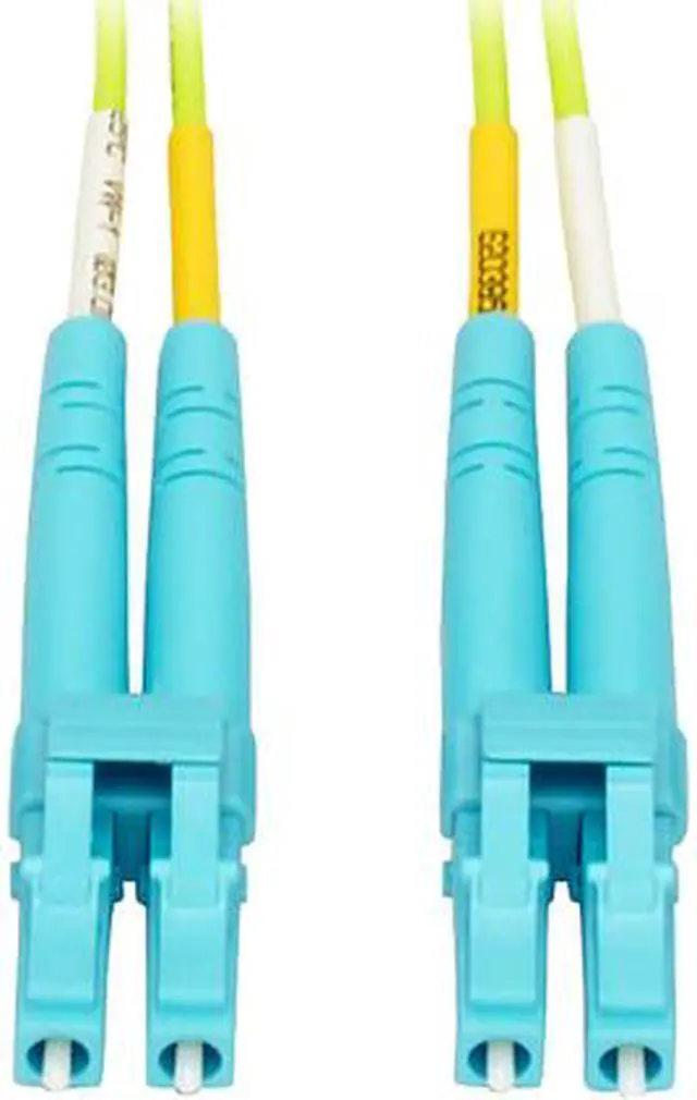 Main image of Tripp Lite Duplex Multimode Fiber Patch Cable OM5 LC to LC 50/125 100Gb 1M (N820-01M-OM5)