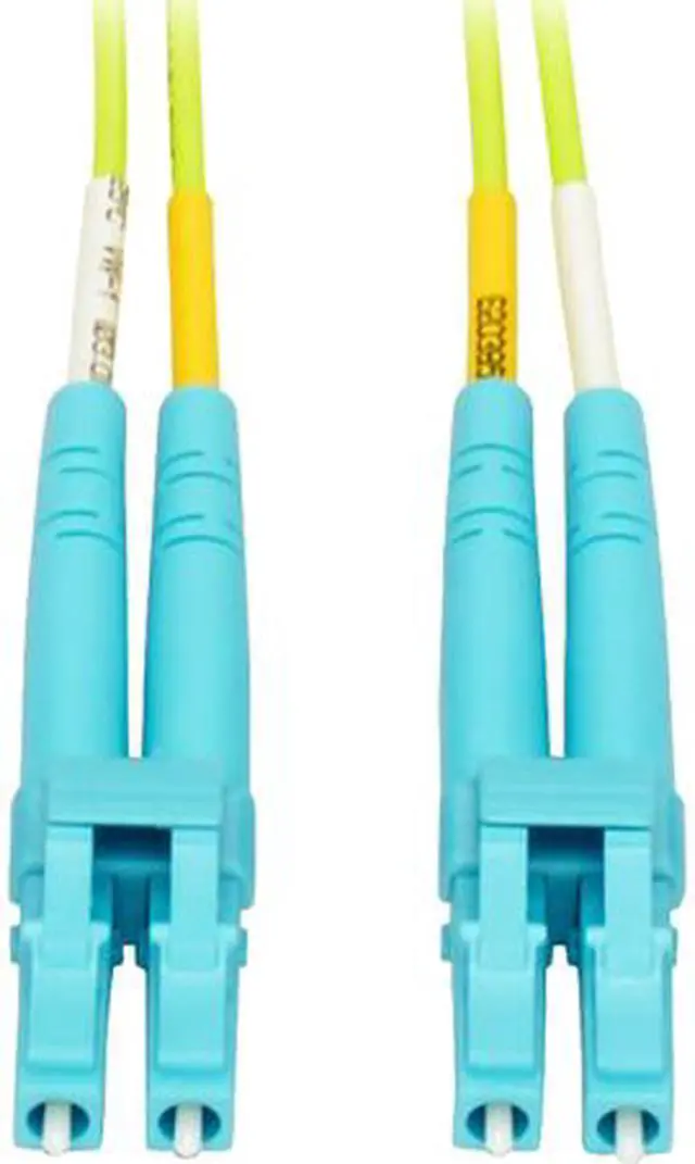 Main image of Tripp Lite Duplex Multimode Fiber Patch Cable OM5 LC to LC 50/125 100Gb 10M (N820-10M-OM5)