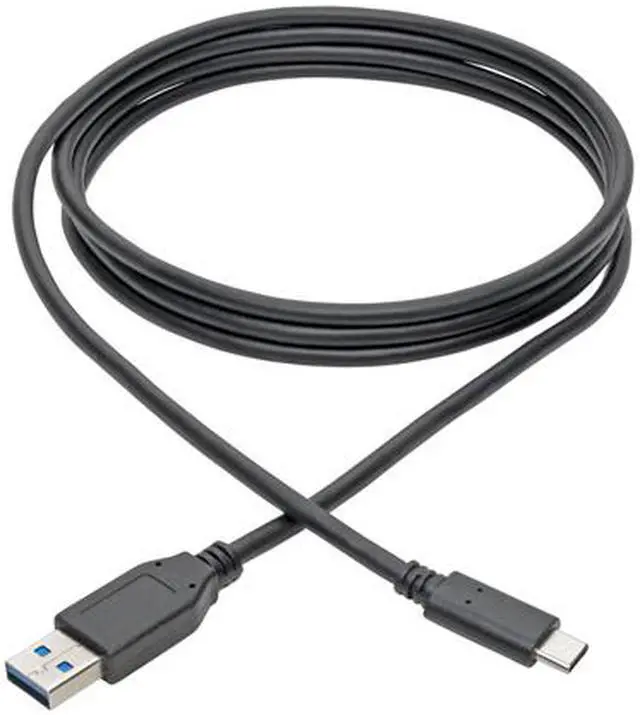 Alt view image 7 of 7 - Tripp Lite USB C to USB-A Cable 5 Gbps USB 3.1 Gen 1 M/M USB Type C 6ft  (U428-006)